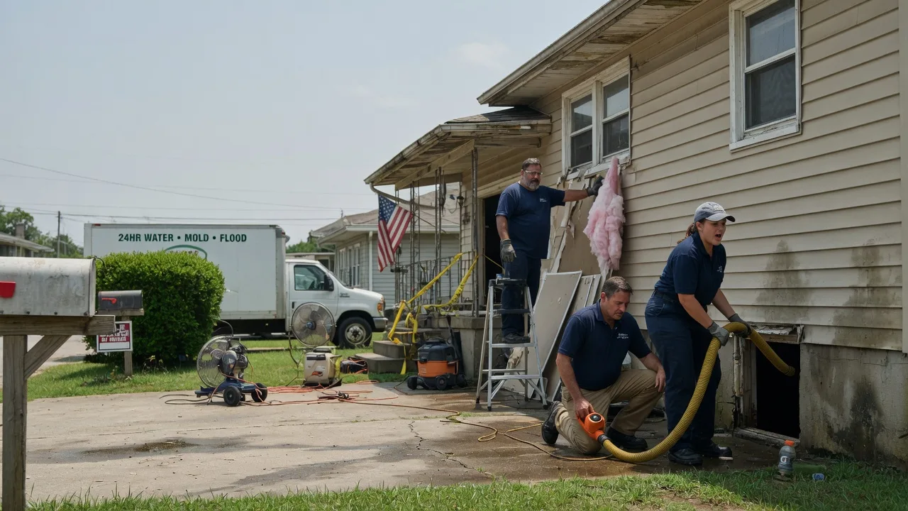 Water Damage Repair in Carpenter, SD near me